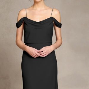 Jenny Yoo Crepe de Chine Sabine dress